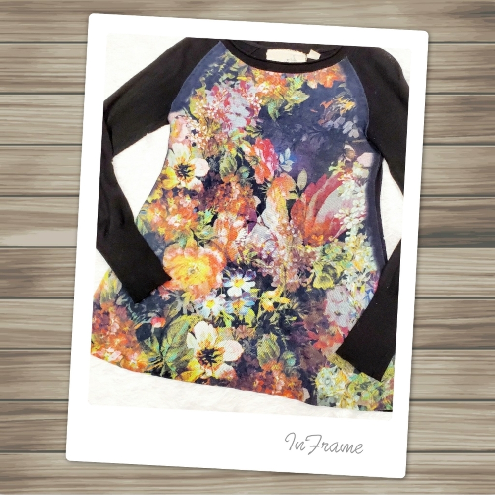 Angel of the North Still Life Floral Sweater